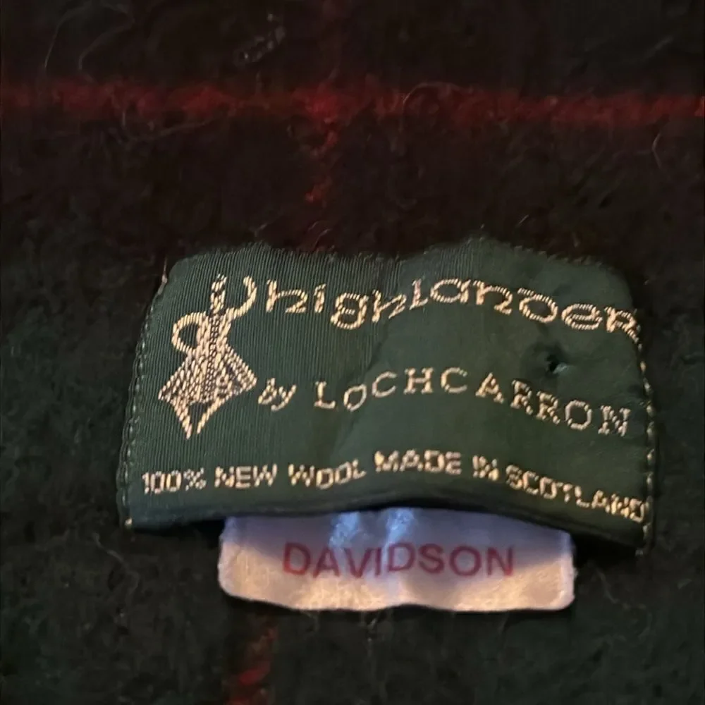 Vintage Lochcarron wool scarf